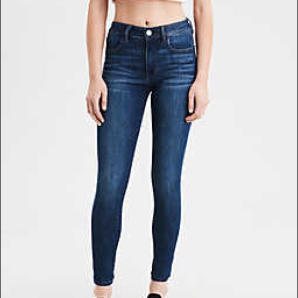 High Waisted American Eagle Jeans